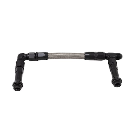 Speedfx CARBURETOR PARTS, -8AN BK DUAL INLET HOLLEY  ULTRA HP 575108B